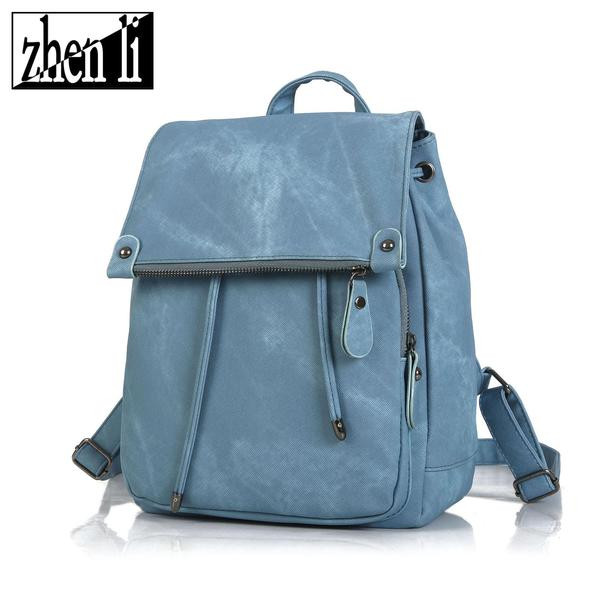 Rucsac casual dama cu fermoar in patru culori