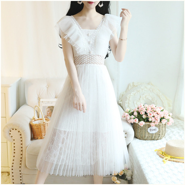 Lezser női ruha tüllből három színben