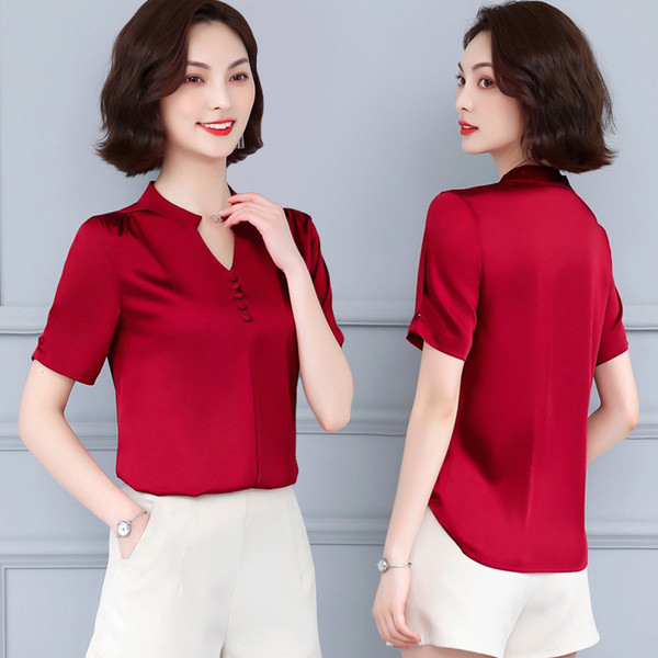 Stílusos női ing négy színben, gombokkal