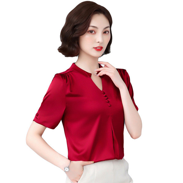 Stílusos női ing négy színben, gombokkal