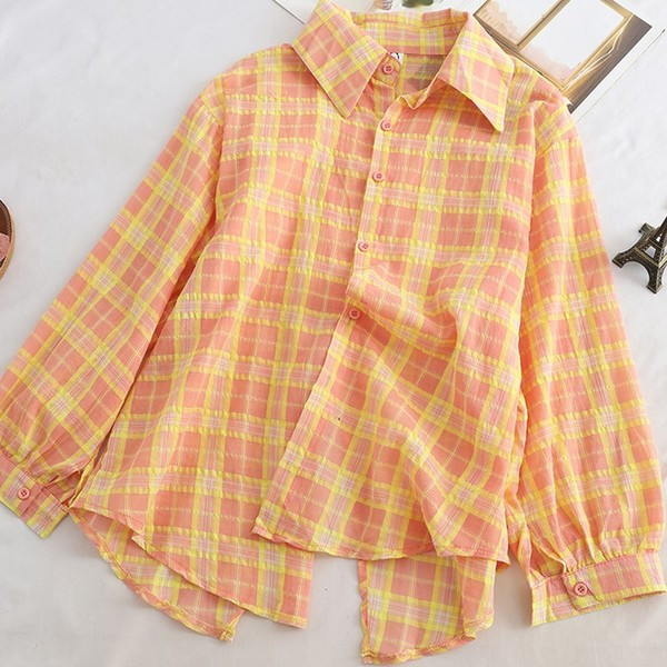 Új modell alkalmi női ing két színben