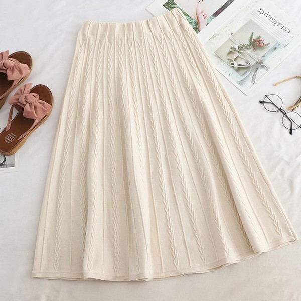 Új modell szabású női szoknya - három színben