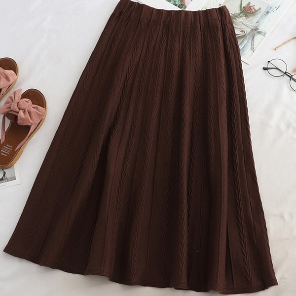 Új modell szabású női szoknya - három színben