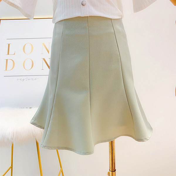 Kivágott modell női szoknya több színben