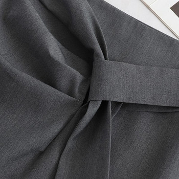 Új modell elegáns női szoknya szürke és fekete színben