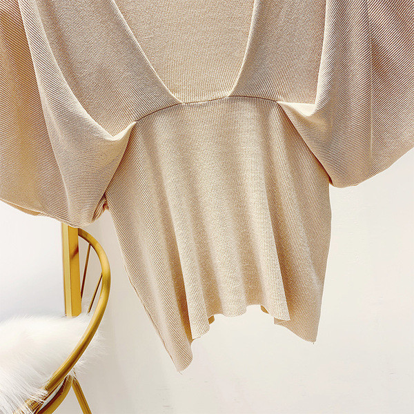 Stílusos női blúz lótusz ujjú négy színben