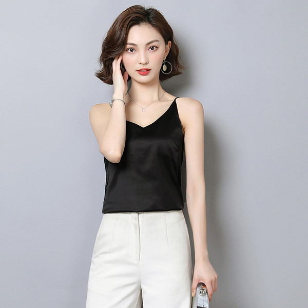 Modern női felső vékony pántokkal - három színben