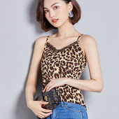 Modern női felső három színben leopárd mintával