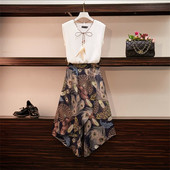 Stílusos női szett két részből álló nadrág + ing