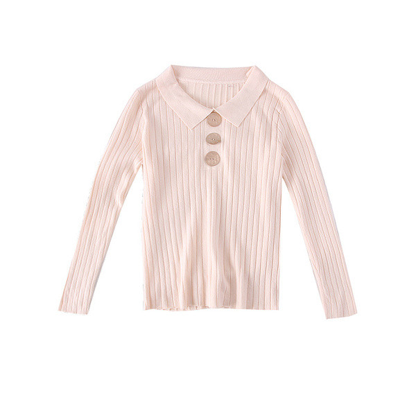 Új modell női pulóver klasszikus gallérral több színben