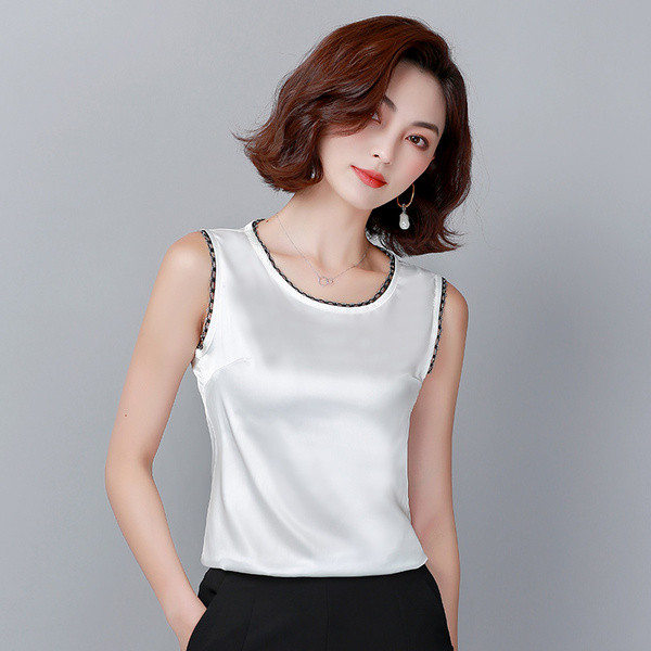 Női modern akvárium több színben O-nyakkal