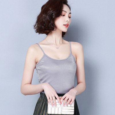 Női felső négy színben, vékony pántokkal