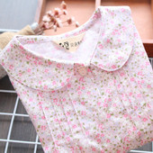 Modern, kétrészes gyerekpizsama új modell lányoknak