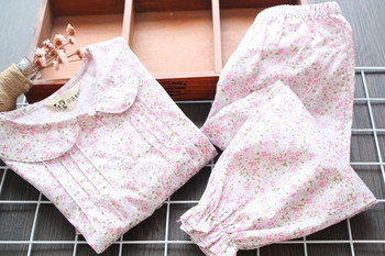 Нов модел модерна детска пижама от две части за момичета