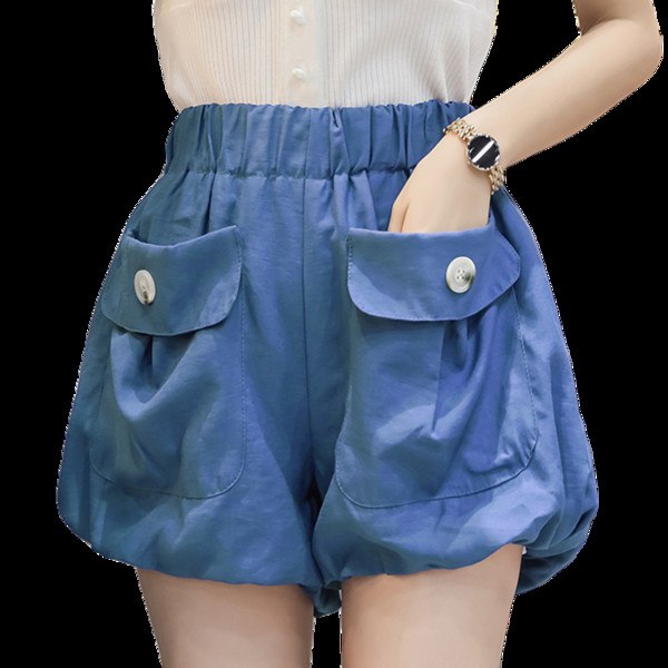 Aktuális női rövidnadrág magas derékkal több színben