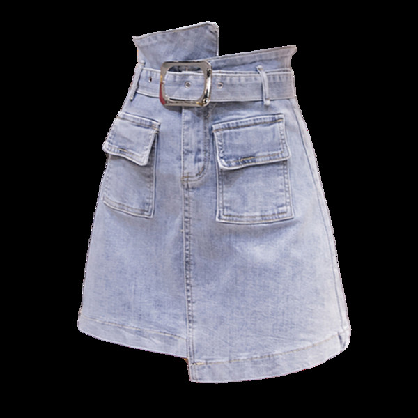 Aktuális női farmer, magas derékkal és övvel