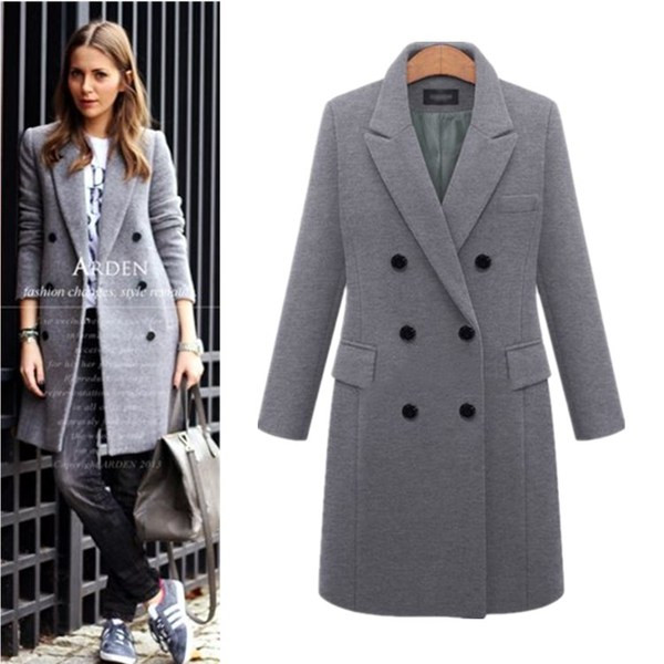 Stílusos női hosszúkabát több színben