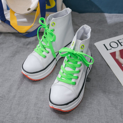 Tenisi casual dama cu talpa inalta in patru culori