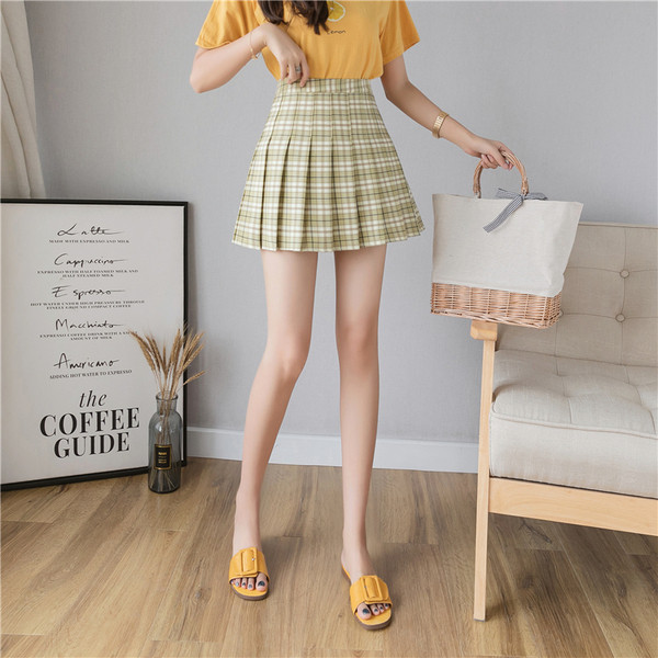 Fusta pliată de femei modernă - două culori