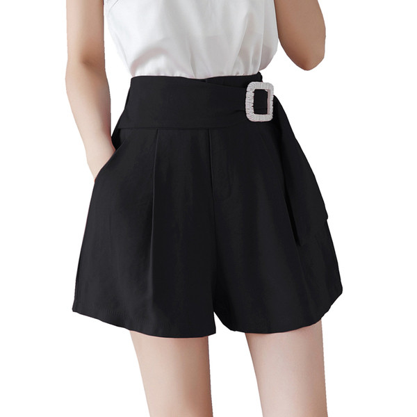 Pantaloni casual dama in alb, rosu si negru