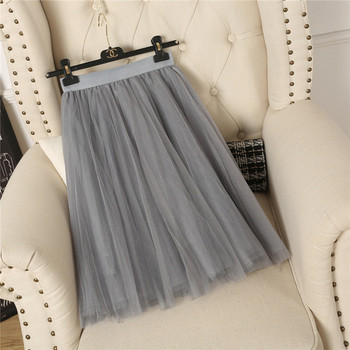 Új modell női tüll szoknya fehér, szürke és fekete színekben
