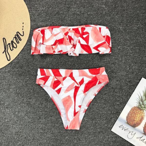 HIT fürdőruha magas derekú nadrággal