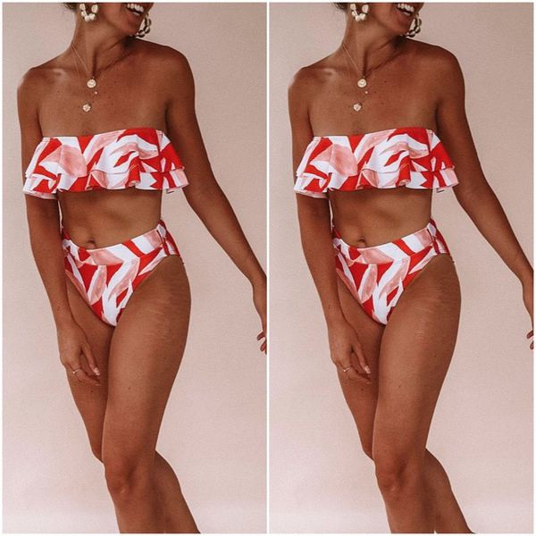 HIT fürdőruha magas derekú nadrággal