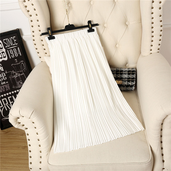 Új modell női rakott szoknya - többféle színben