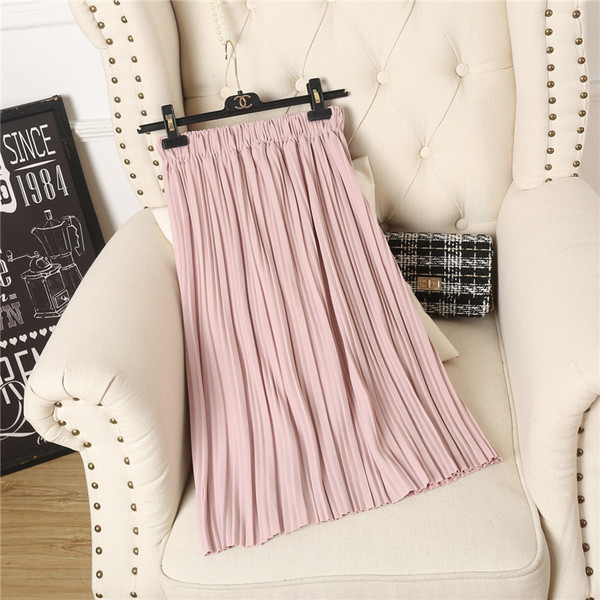 Új modell női rakott szoknya - többféle színben