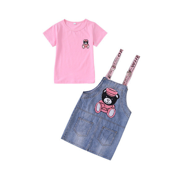 Új modell gyerek szett lány ruha + blúz