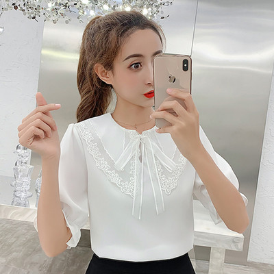 Stílusos női ing három színben, hímzéssel