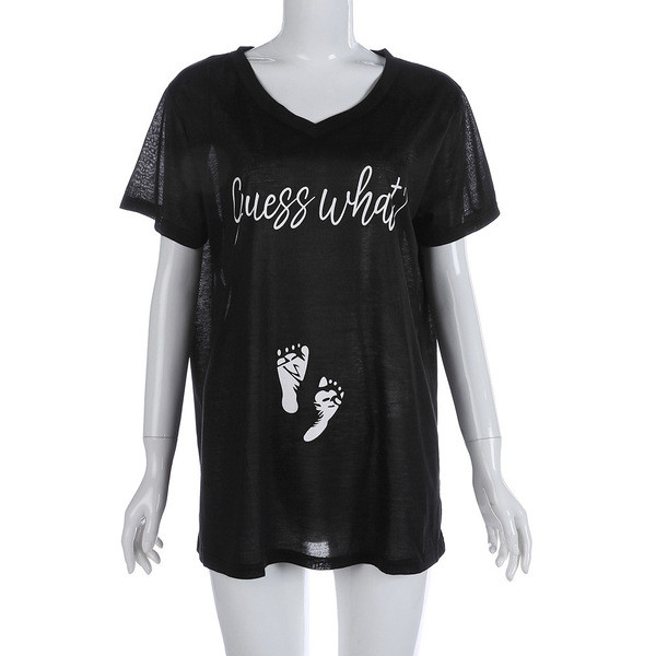 Napi női póló kismamáknak felirattal és három színben