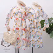 Stílusos női ruha hosszú ujjal - több színben