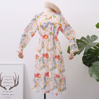 Stílusos női ruha hosszú ujjal - több színben