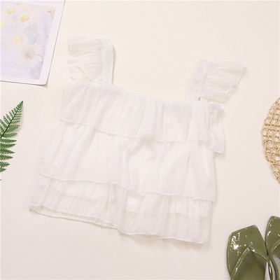 Női felső, széles pántokkal - rövid modell több színben