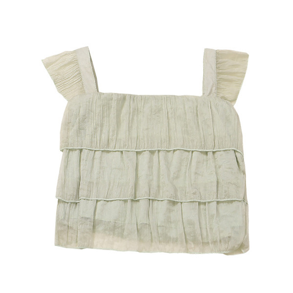 Női felső, széles pántokkal - rövid modell több színben