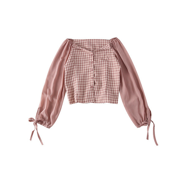 Stílusos női blúz gombokkal több színben