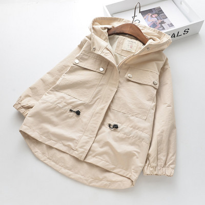 Új modell gyerekkabát lányoknak rózsaszín, lila és bézs színben