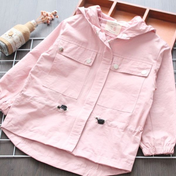 Új modell gyerekkabát lányoknak rózsaszín, lila és bézs színben