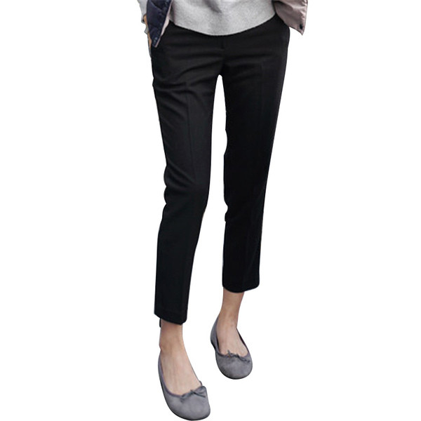 Elegáns női nadrág fekete színben