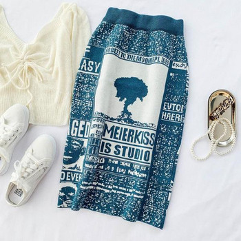 Modern női szoknya Karcsú modell, magas derékkal több színben