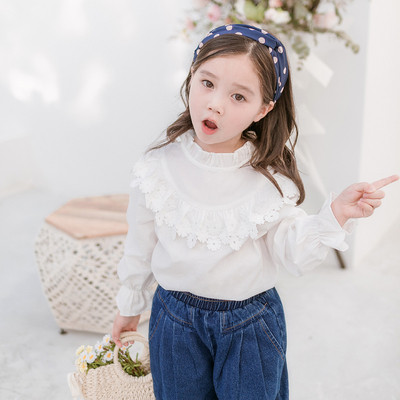 Stílusos kockás gyereking lányoknak fehér és kék színben