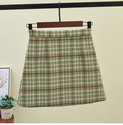 Női kockás szoknya több színben