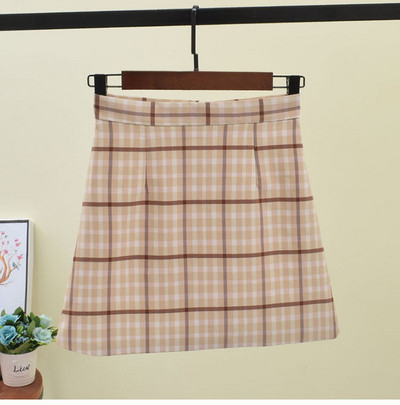 Női kockás szoknya több színben