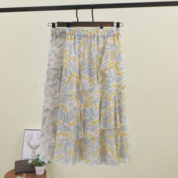 Lezser női szoknya gumírozott derékkal, két színben