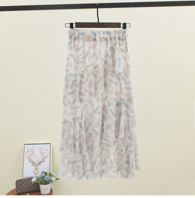 Lezser női szoknya gumírozott derékkal, két színben