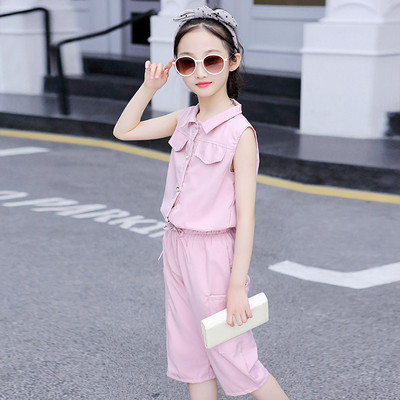 Új modell gyerek szett lányoknak top + nadrág