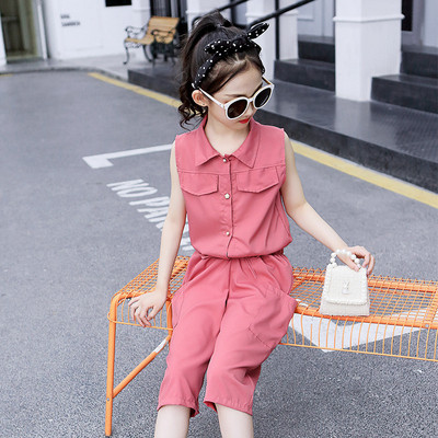 Új modell gyerek szett lányoknak top + nadrág