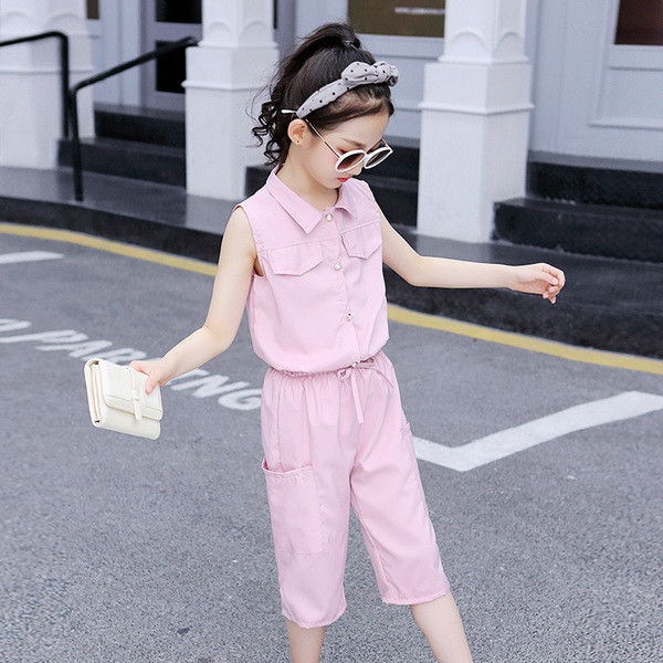 Új modell gyerek szett lányoknak top + nadrág