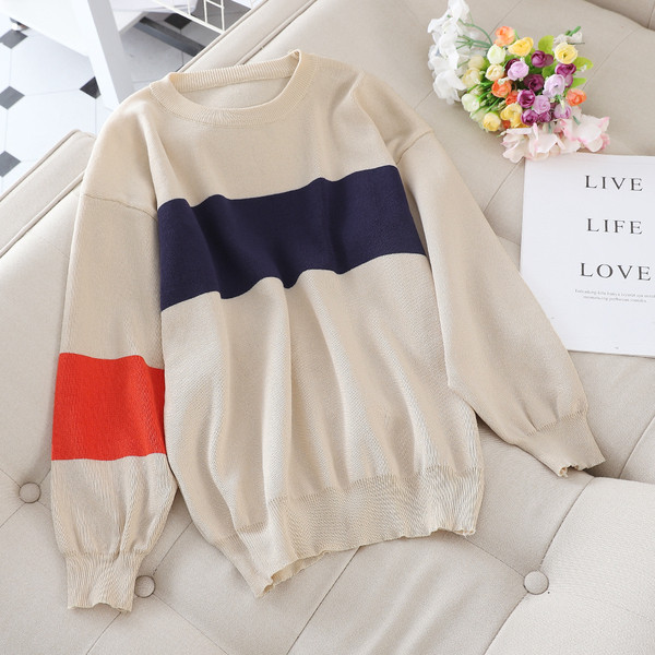 Alkalmi női vékony kötéskészlet bézs és kék színben